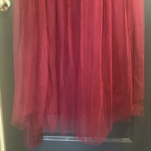 Jenny Yoo Burgundy Bridesmaids Dress - Picture 9 of 9